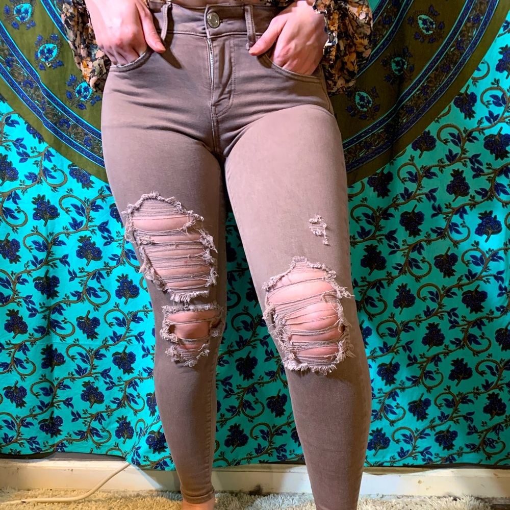 Light Purple Jeggings